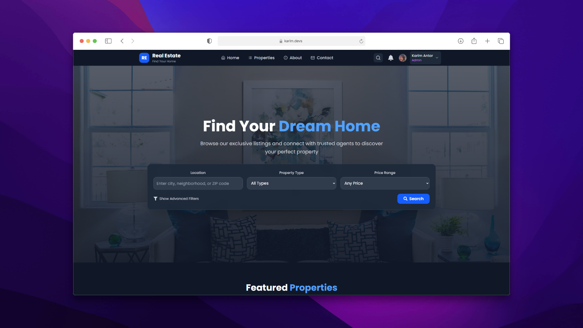 Real Estate Platform
